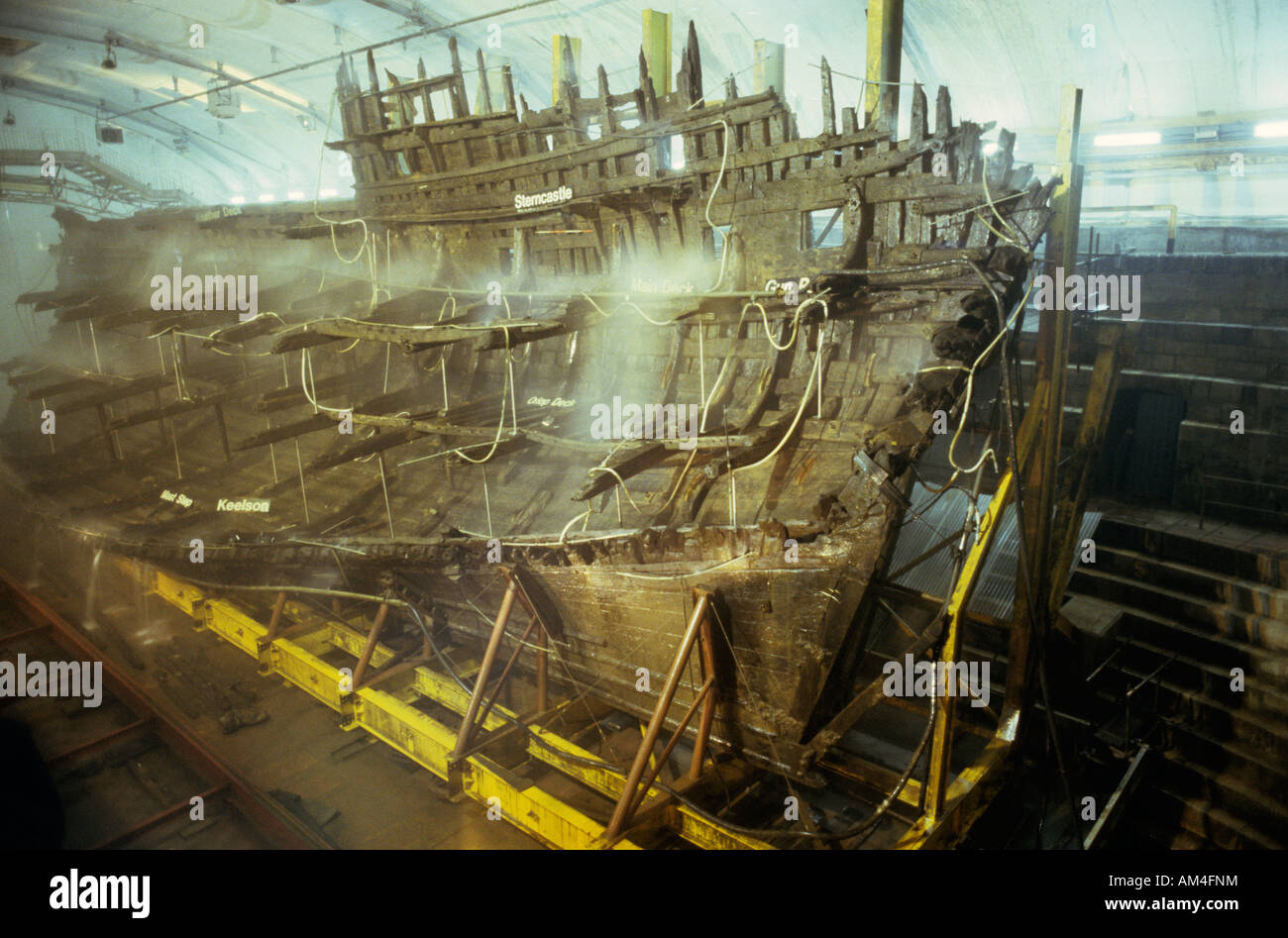 Il Portsmouth il Mary Rose Foto Stock