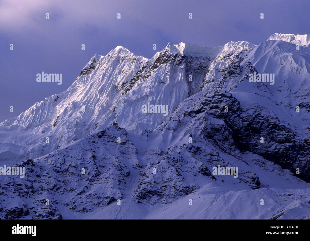 Annapurna III Nepal Foto Stock