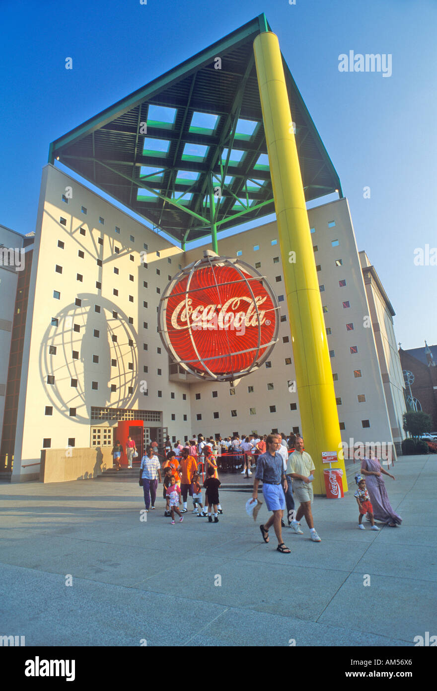 Mondo di Coca Cola Atlanta in Georgia Foto Stock