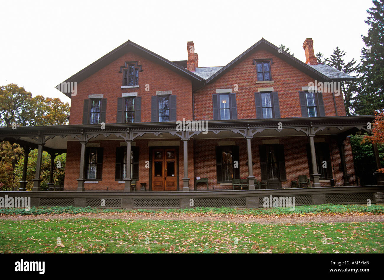 Rutherford Hayes Presidential Center Fremont OH Foto Stock