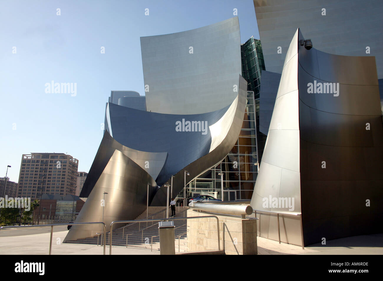 Walt Disney Concert Hall di Los Angeles al Centro Musicale di Los Angeles in California Foto Stock