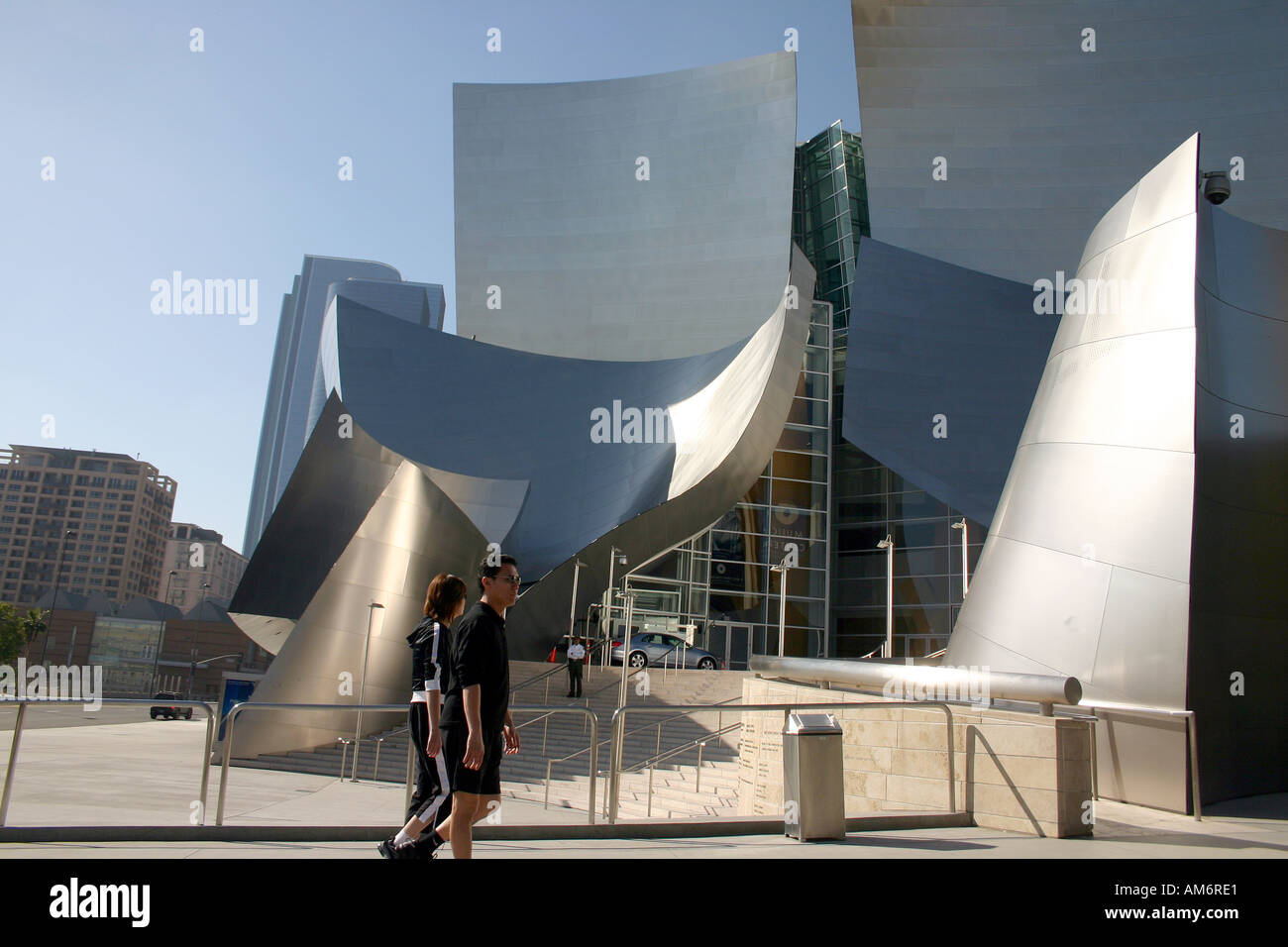 Walt Disney Concert Hall di Los Angeles al Centro Musicale di Los Angeles in California Foto Stock