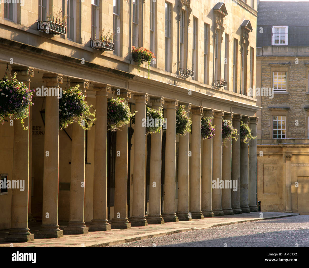 GB - SOMERSET: Bath Street dettaglio nella città di Bath Foto Stock