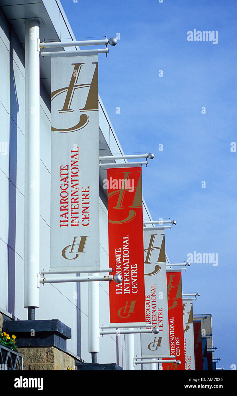 Harrogate è un centro di eccellenza per le conferenze di business Yorkshire Regno Unito Foto Stock