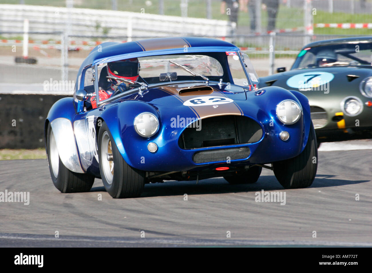 AC Cobra gara Modello, Anno di costruzione 1964, oldtimer Grand Prix Nuerburgring 2007, Germania Foto Stock