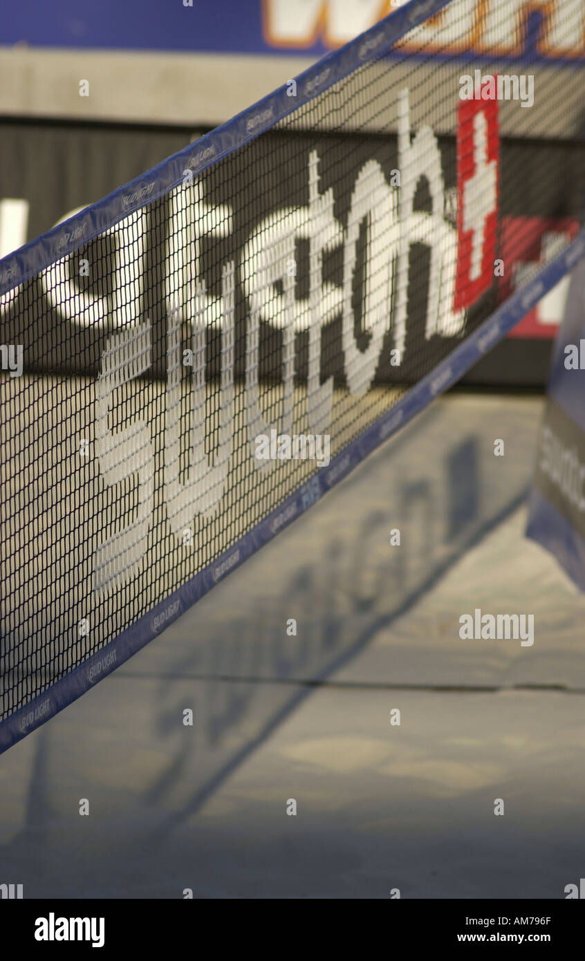 SWATCH FIVB World Tour pro beach volleyball Carson California USA Foto Stock