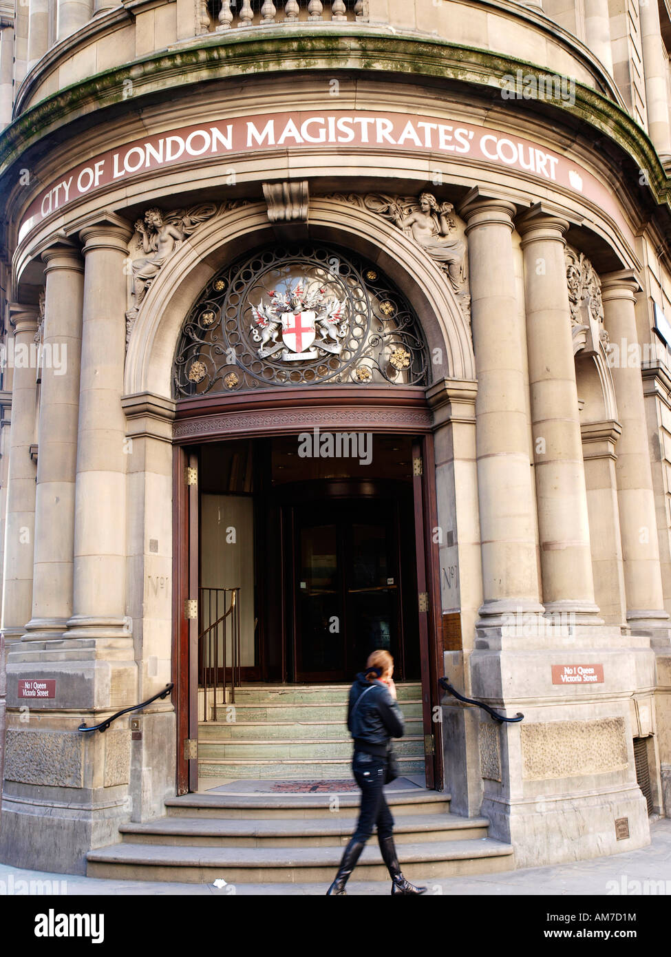 La città di Londra Magistrates Court, 1 Queen Victoria Street, London EC4N 4XY Foto Stock