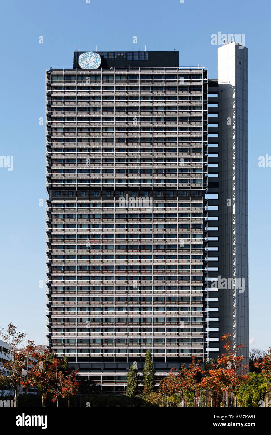 Ex edificio dei membri del Parlamento tedesco, oggi campus ONU, Bonn, NRW, Germania, Foto Stock
