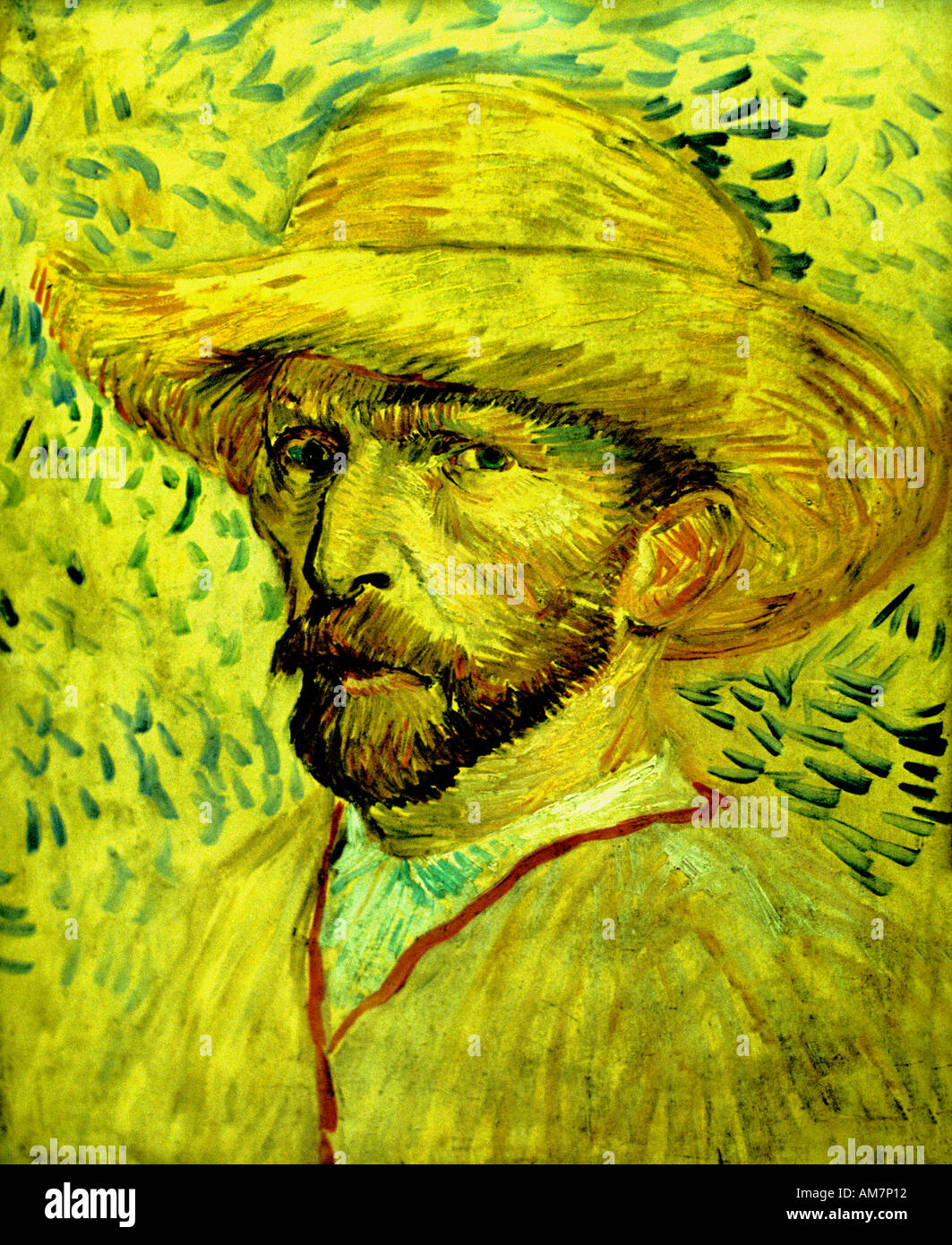 Vincent van Gogh 1853-1890 Paesi Bassi olandese ritratto di auto Foto Stock