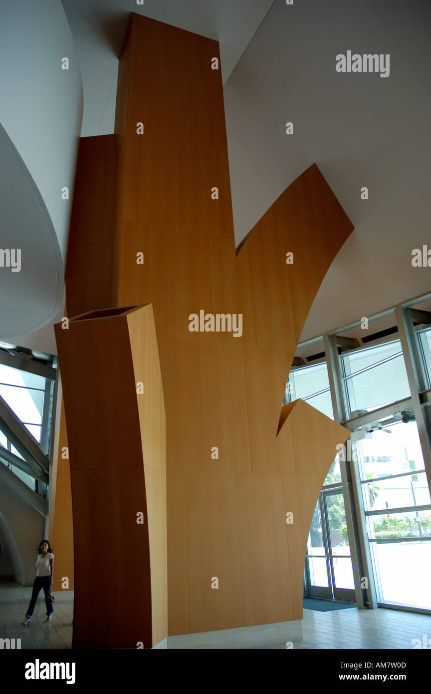 Walt Disney Concert Hall di Los Angeles sala interna Foto Stock