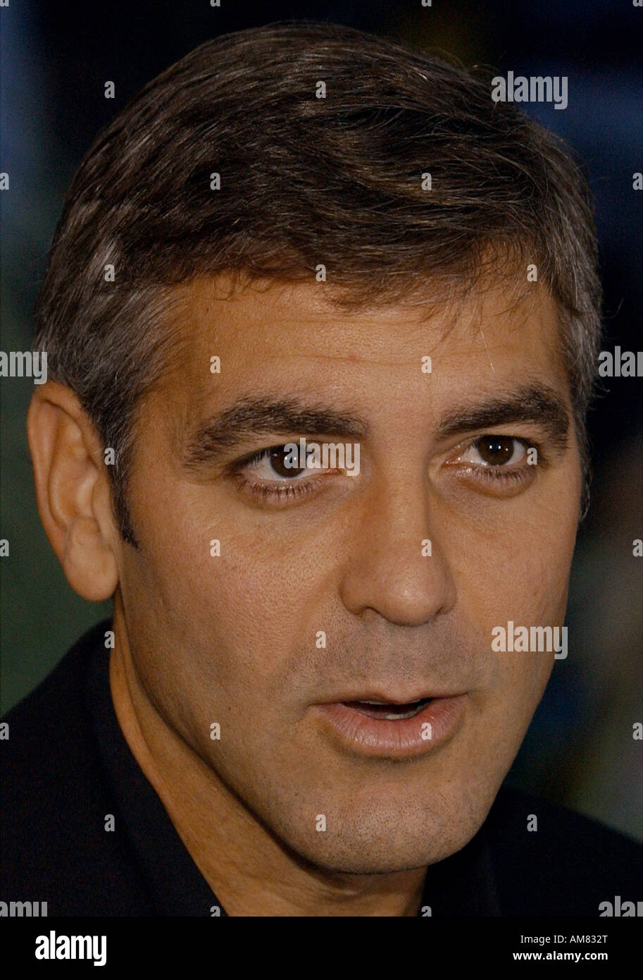 George Clooney Produttore Esecutivo nuova serie HBO K Street arriva al Palm per un partito di HBO su Washington K Street va insid Foto Stock