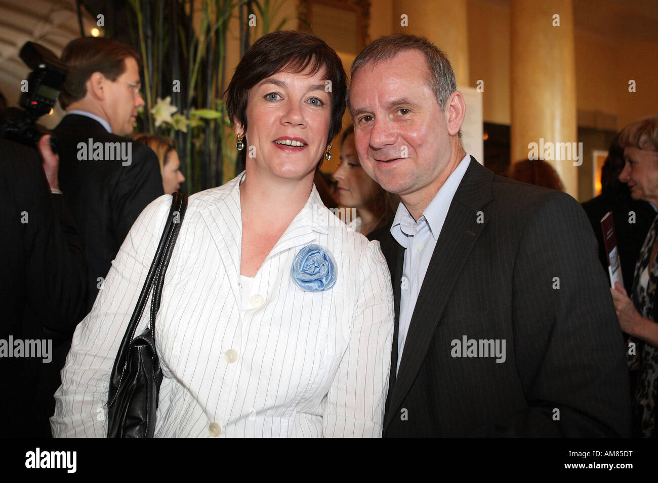Il Grandhotel Schloss Bensberg, festival di master chef, attore Joachim Krol e partner, Bergisch Gladbach-Bensberg, Renania del Nord- Foto Stock