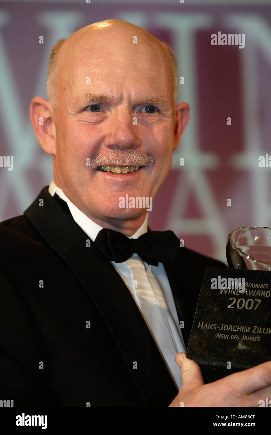 Il Grandhotel Schloss Bensberg, Wine Awards 2007, Vino dell'anno 2007, Hans-Joachim Zilliken Foto Stock