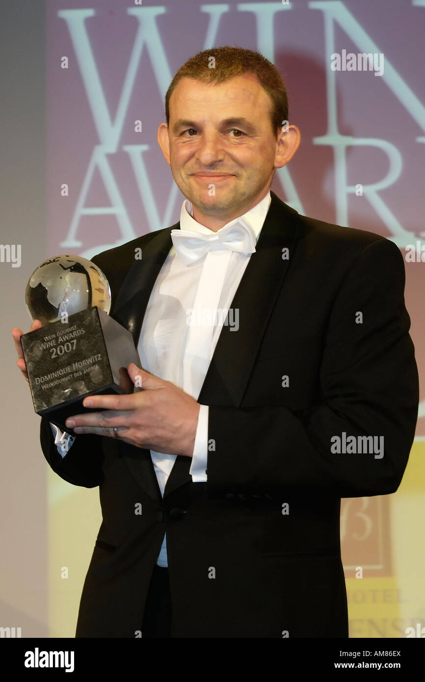 Il Grandhotel Schloss Bensberg, Wine Awards 2007, gourmet vino dell'anno 2007, Dominique Horwitz Foto Stock