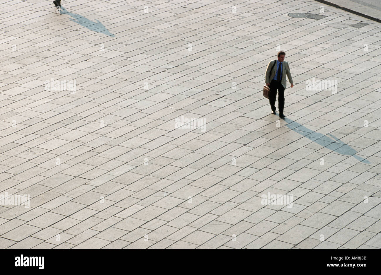 Italia Milano Piazza del Duomo Foto Stock