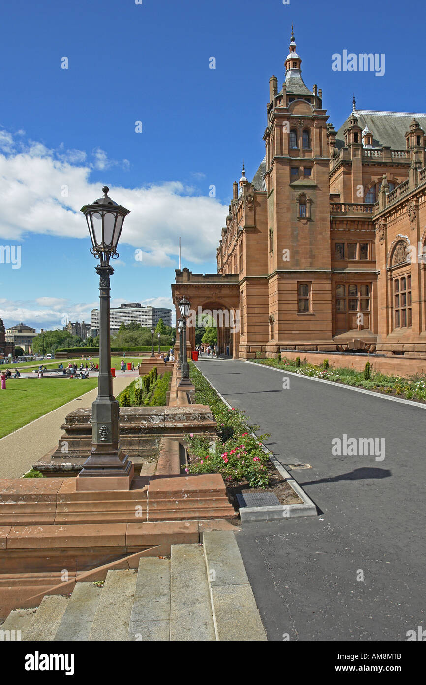 Kelvingrove Art Gallery and Museum Glasgow Foto Stock