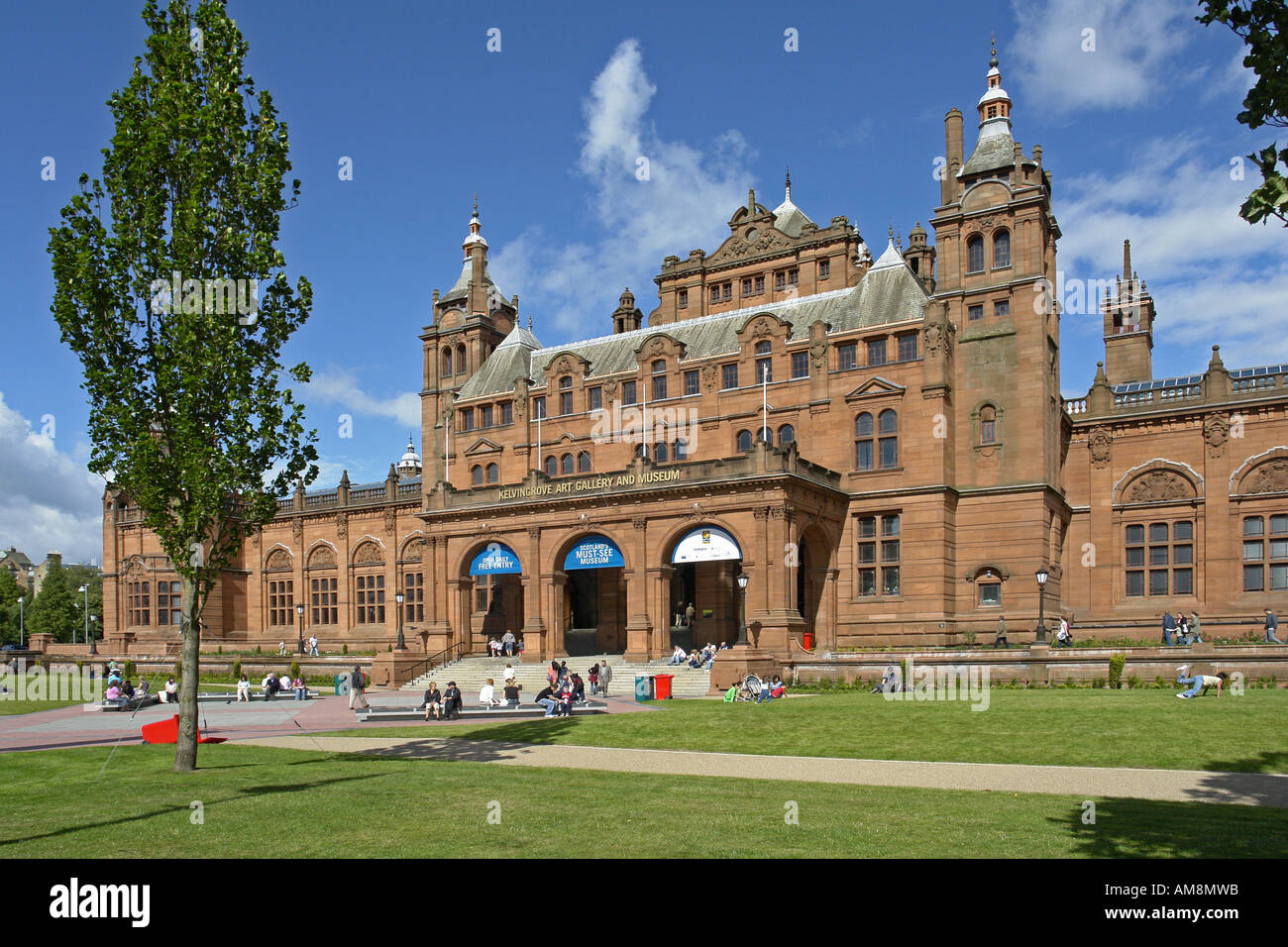 Kelvingrove Art Gallery and Museum Glasgow Foto Stock