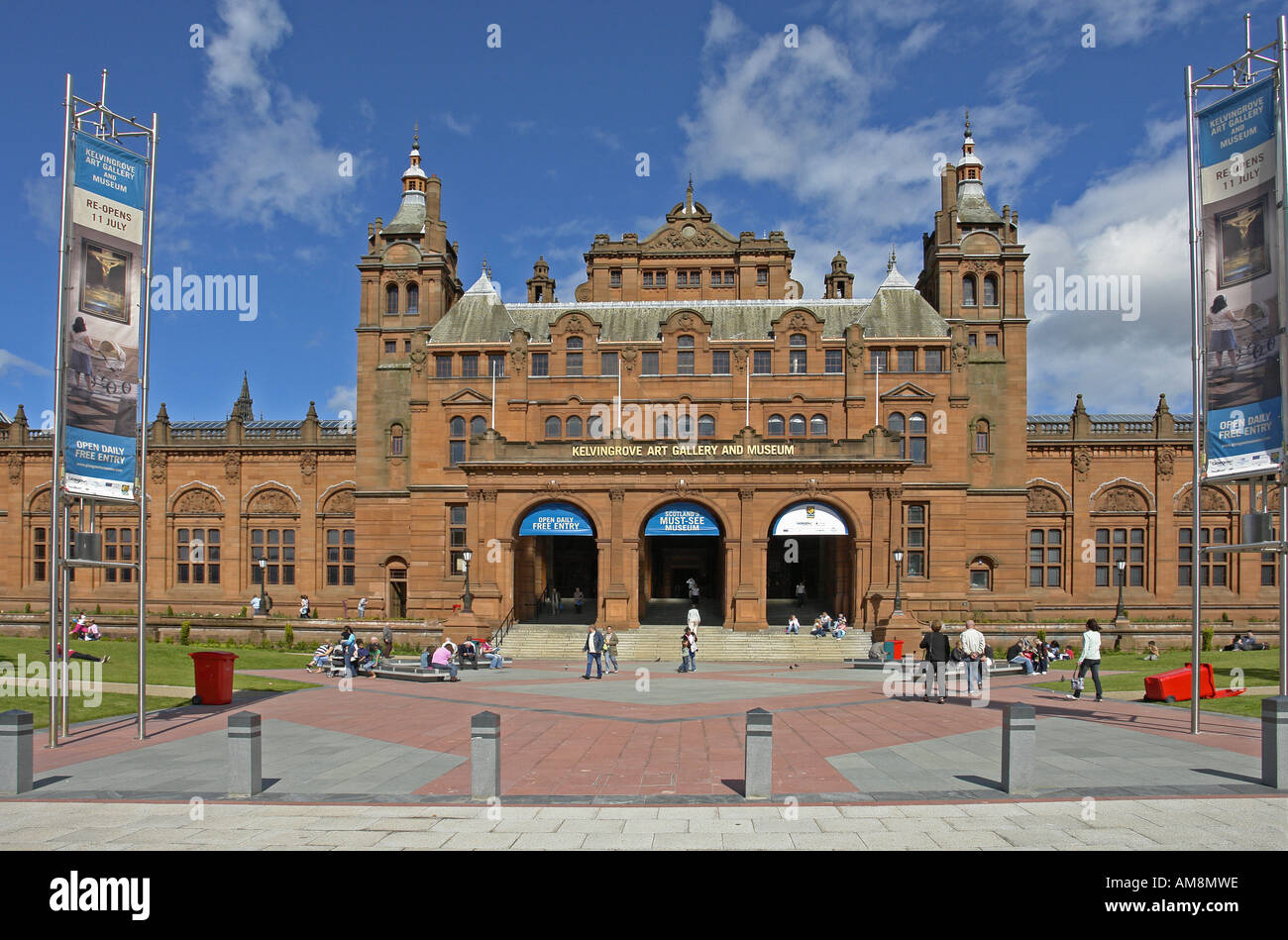 Kelvingrove Art Gallery and Museum Glasgow Foto Stock