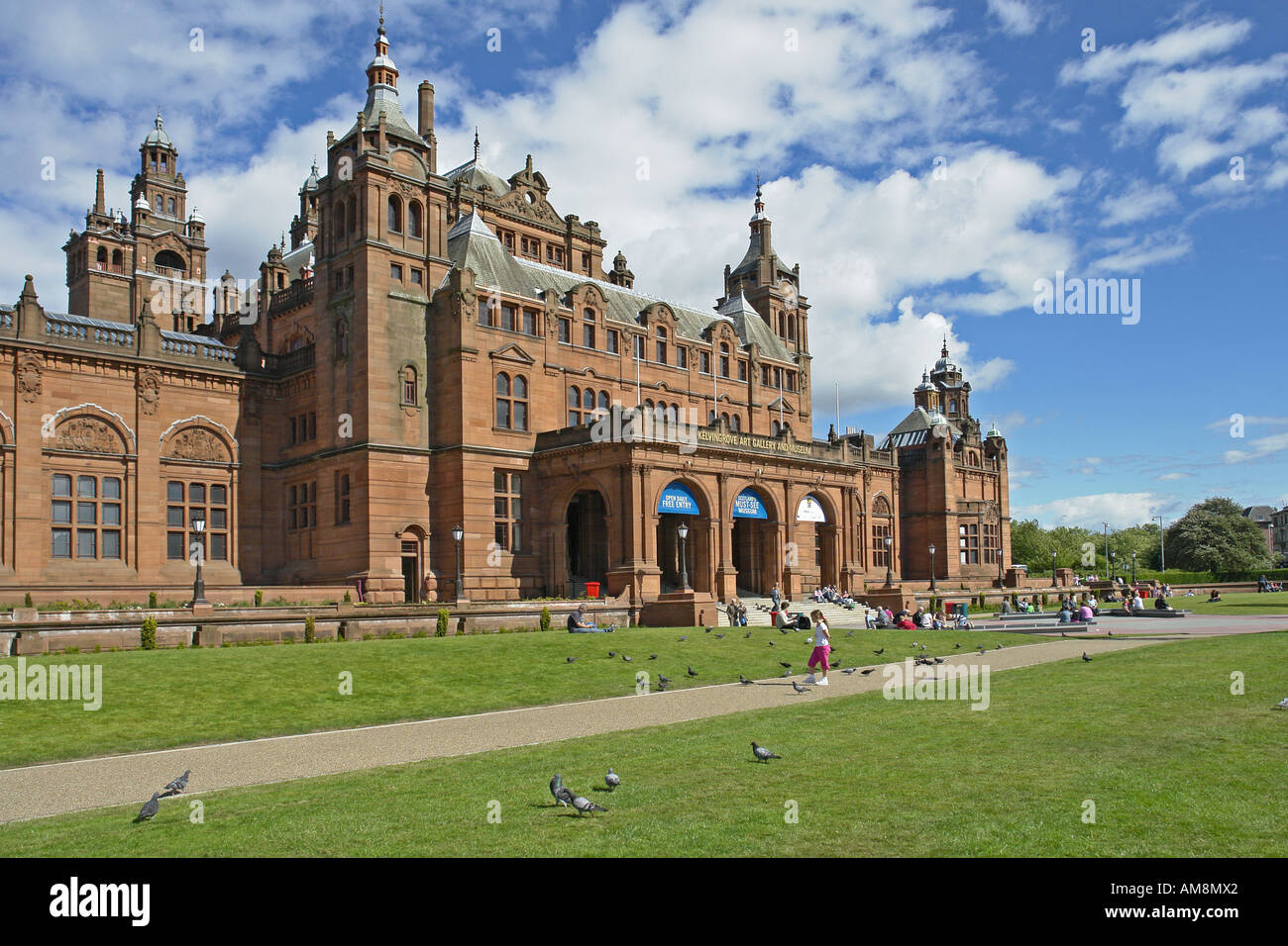 Kelvingrove Art Gallery and Museum Glasgow Foto Stock