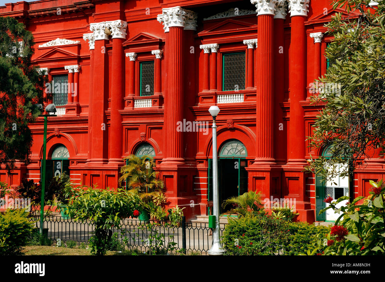 India, nello stato di Karnataka, Bangalore, il Museo Governativo di Bangalore Foto Stock