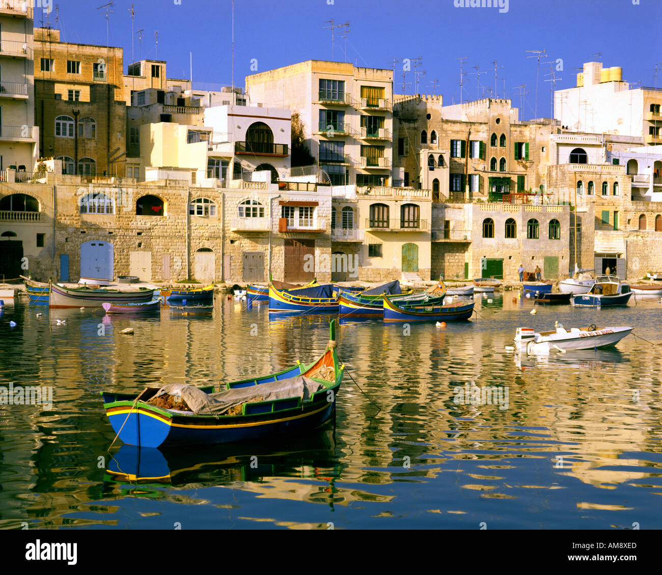 MT - Malta: Spinola porto di Saint Julian Foto Stock