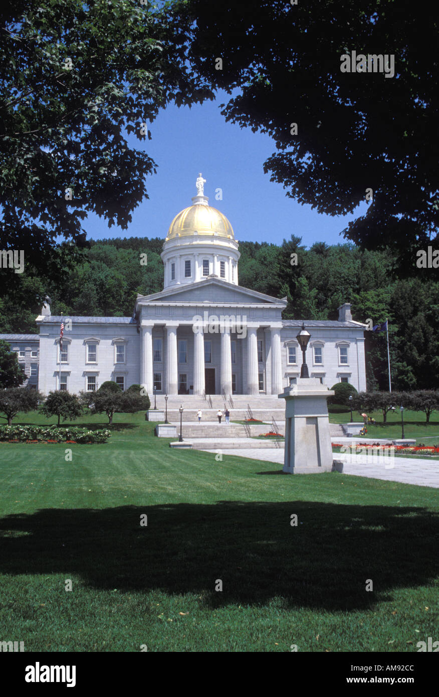 Stato del Vermont capitale Montpelier Vermont Foto Stock