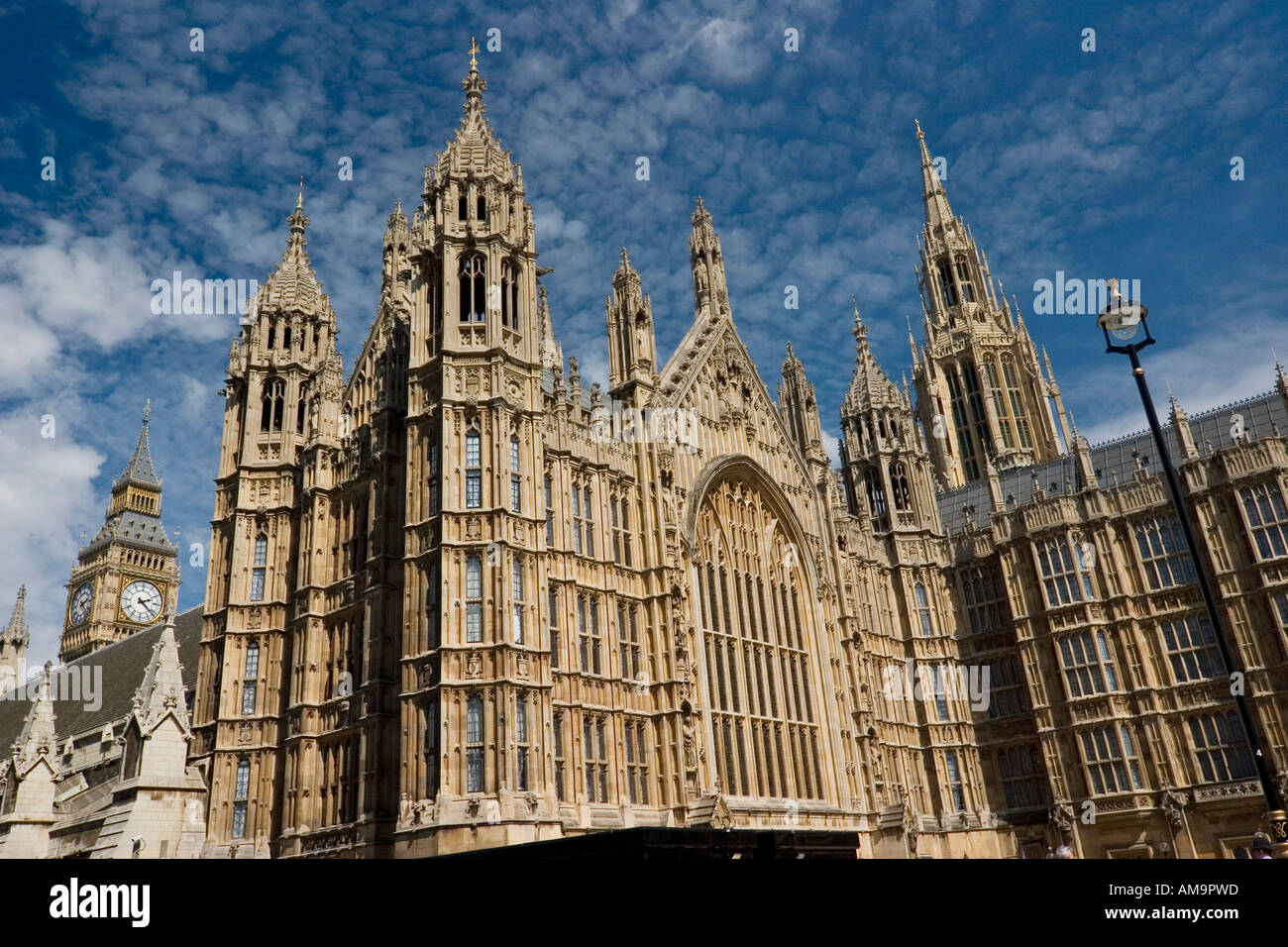 Case del Parlamento di Londra Foto Stock