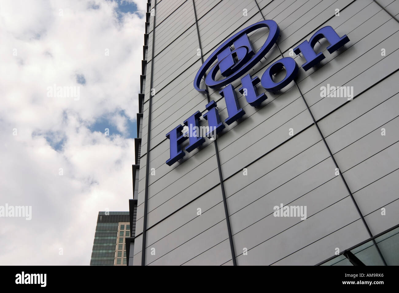 Hilton Hotel a Canary Wharf London Foto Stock