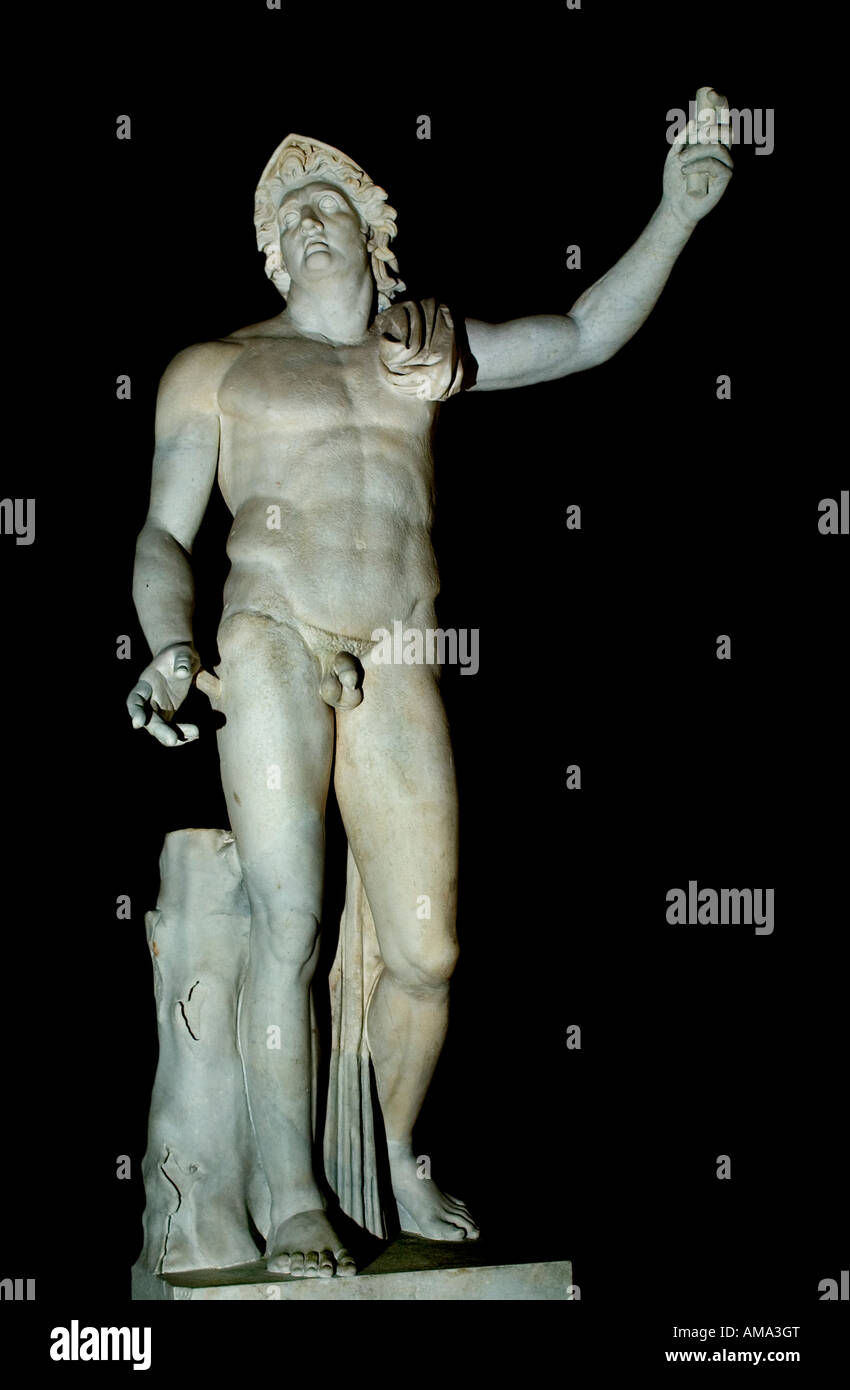 Alessandro il Grande 336 - 323 BC re di Macedonia Grecia greco Villa Albani Foto Stock