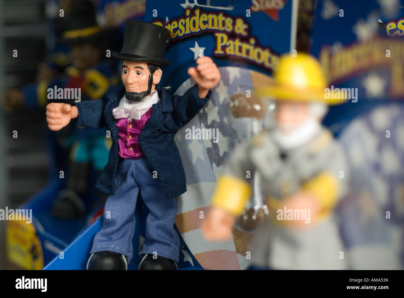 Giocattoli in vendita presso la Guerra Civile Americana Centro Museo a Tredegar storico di Richmond, Virginia. Foto Stock