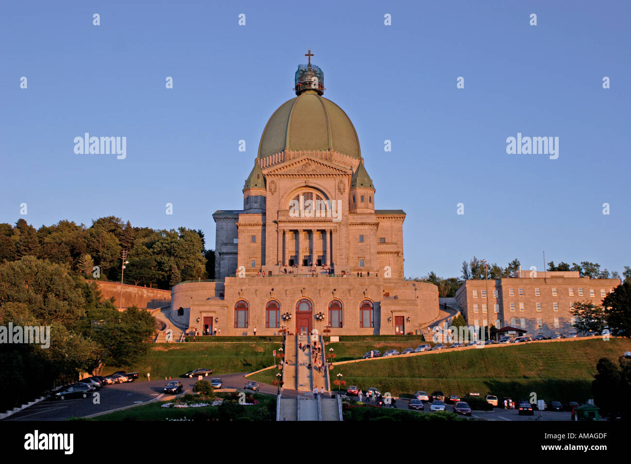 St Josephs Oratorio in Montreal Canada Quebec Foto Stock