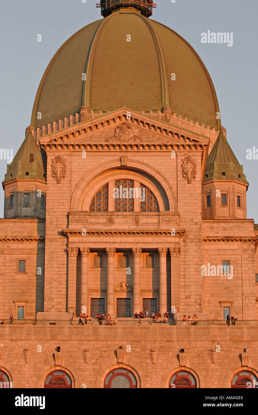 St Josephs Oratorio in Montreal Canada Quebec Foto Stock