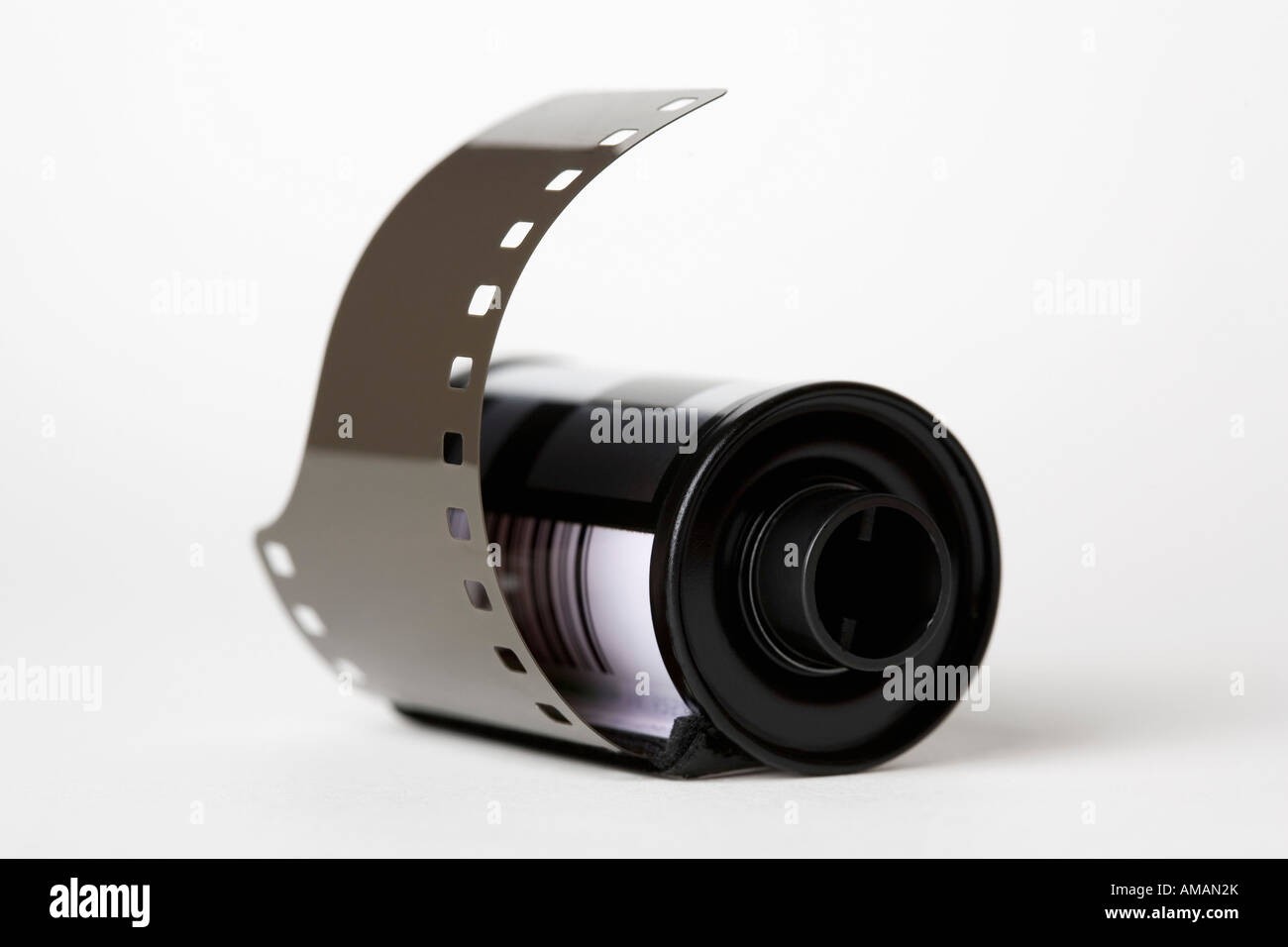 Un rotolo di pellicola della fotocamera Foto Stock
