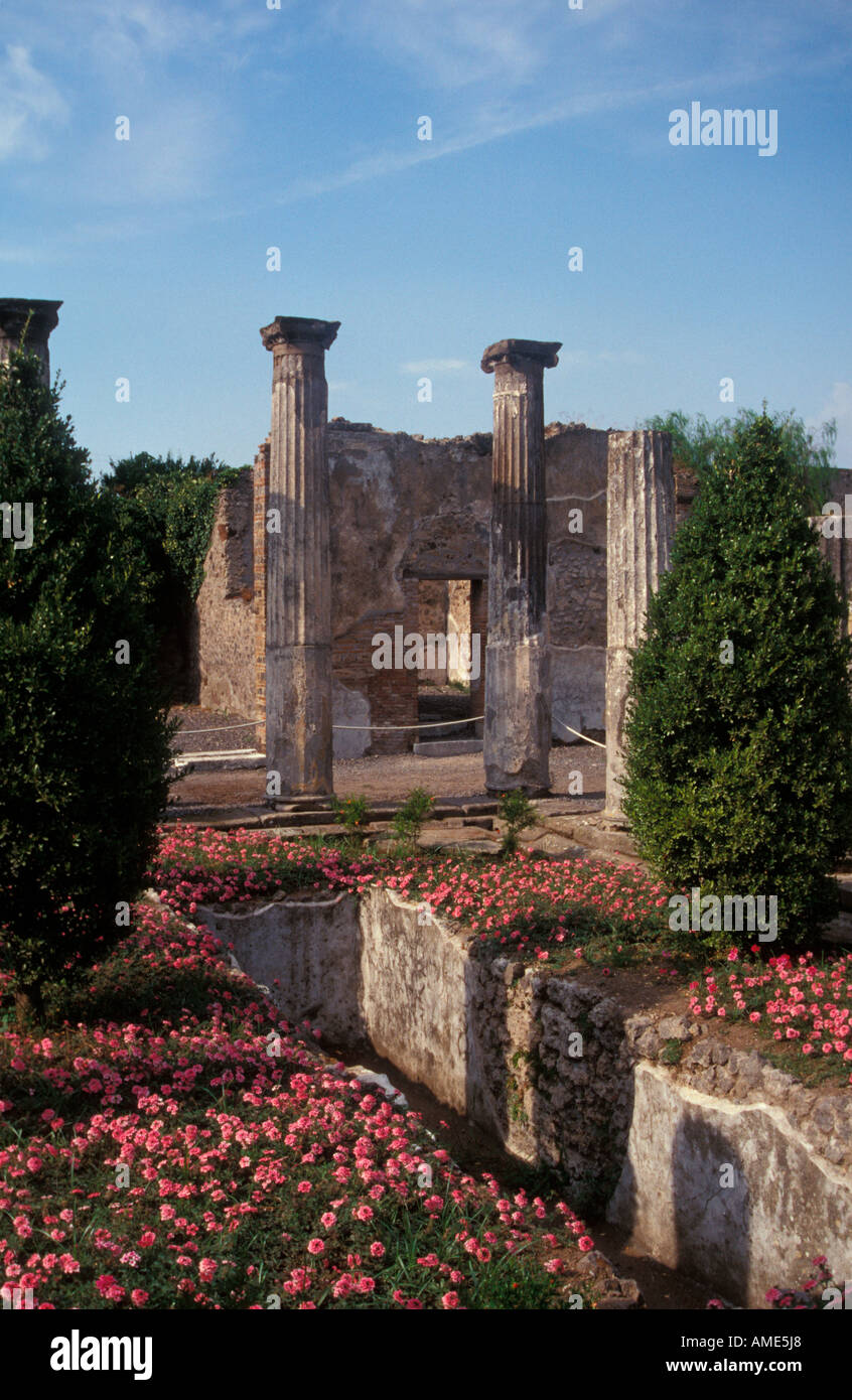 Casa di Ponza Pompei Italia Foto Stock