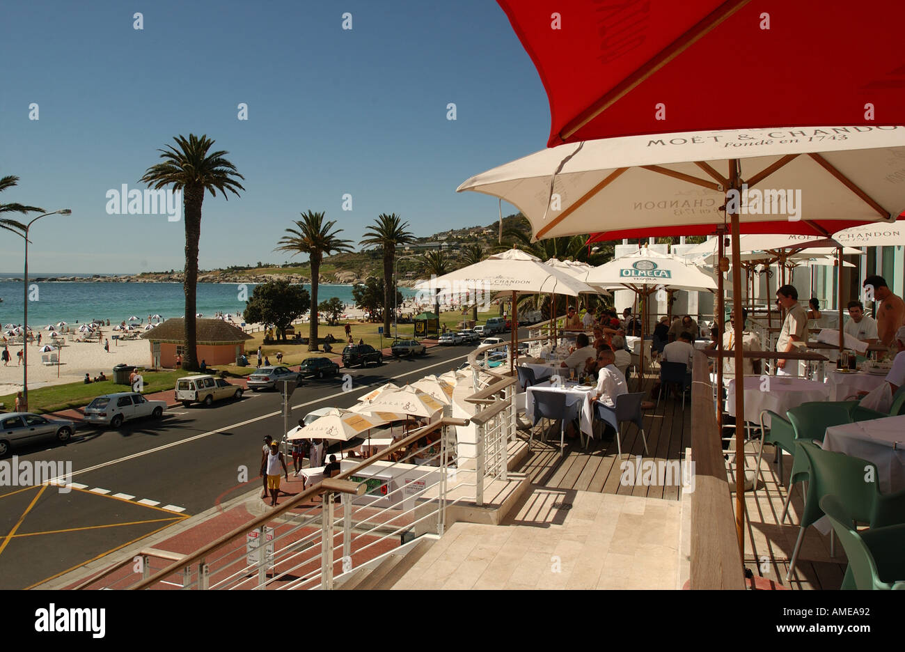 Capetown Camps Bay Foto Stock