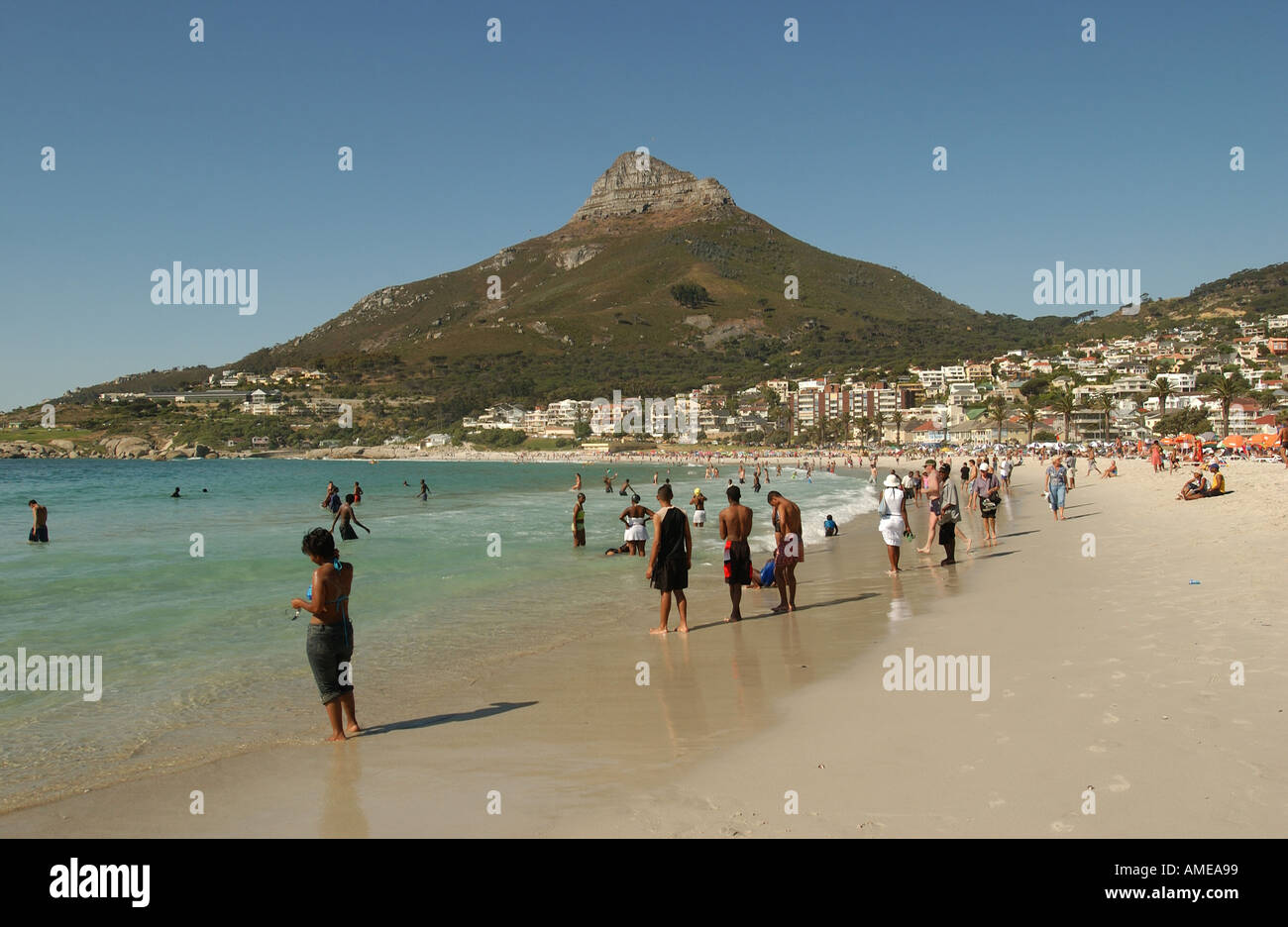 Capetown Camps Bay Foto Stock