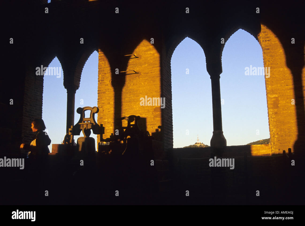 Torre mujedar del Salvador città di Teruel Aragona regione SPAGNA Foto Stock