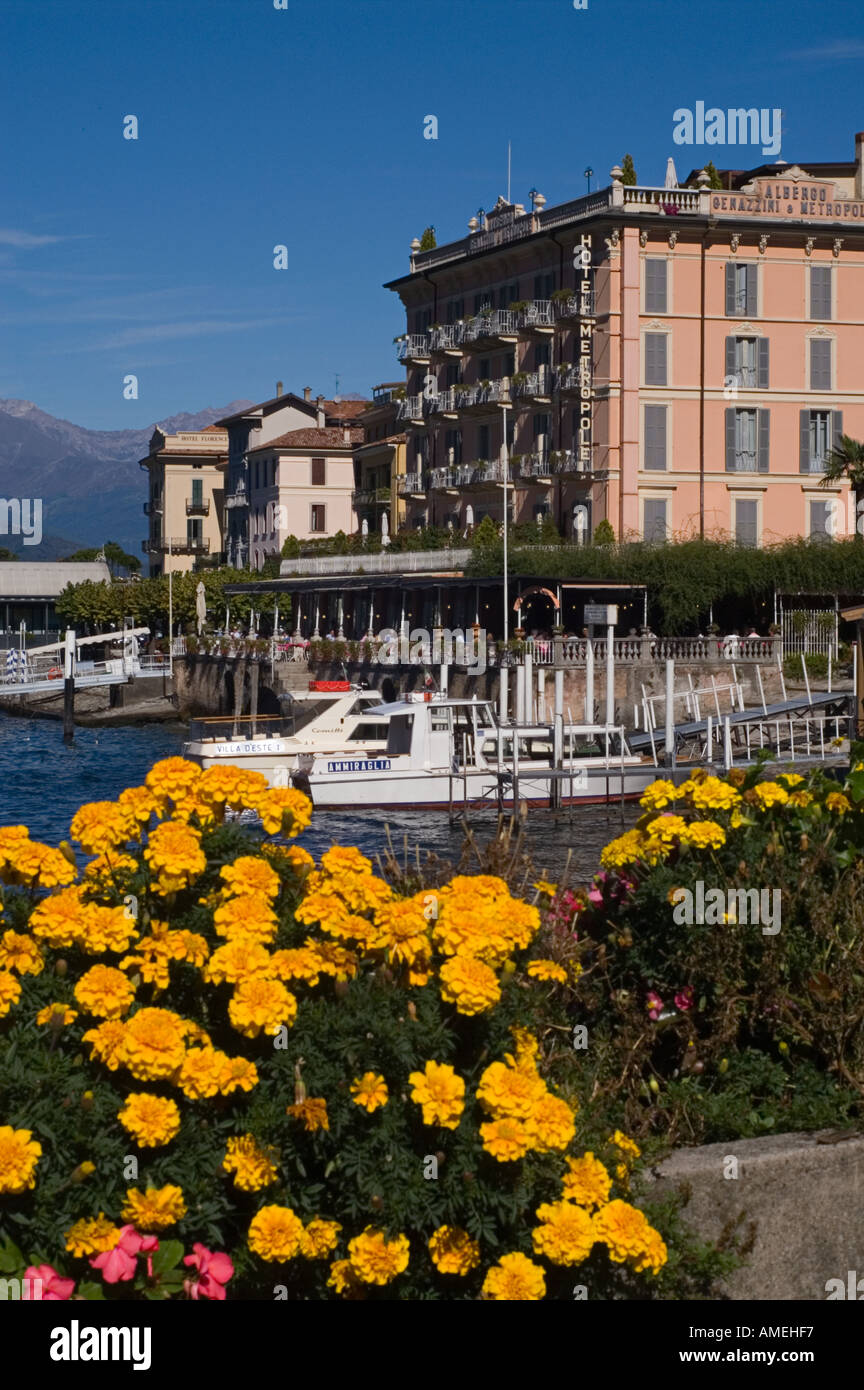 Metropole Hotel a Bellagio sul Lago di Como Italia Foto Stock