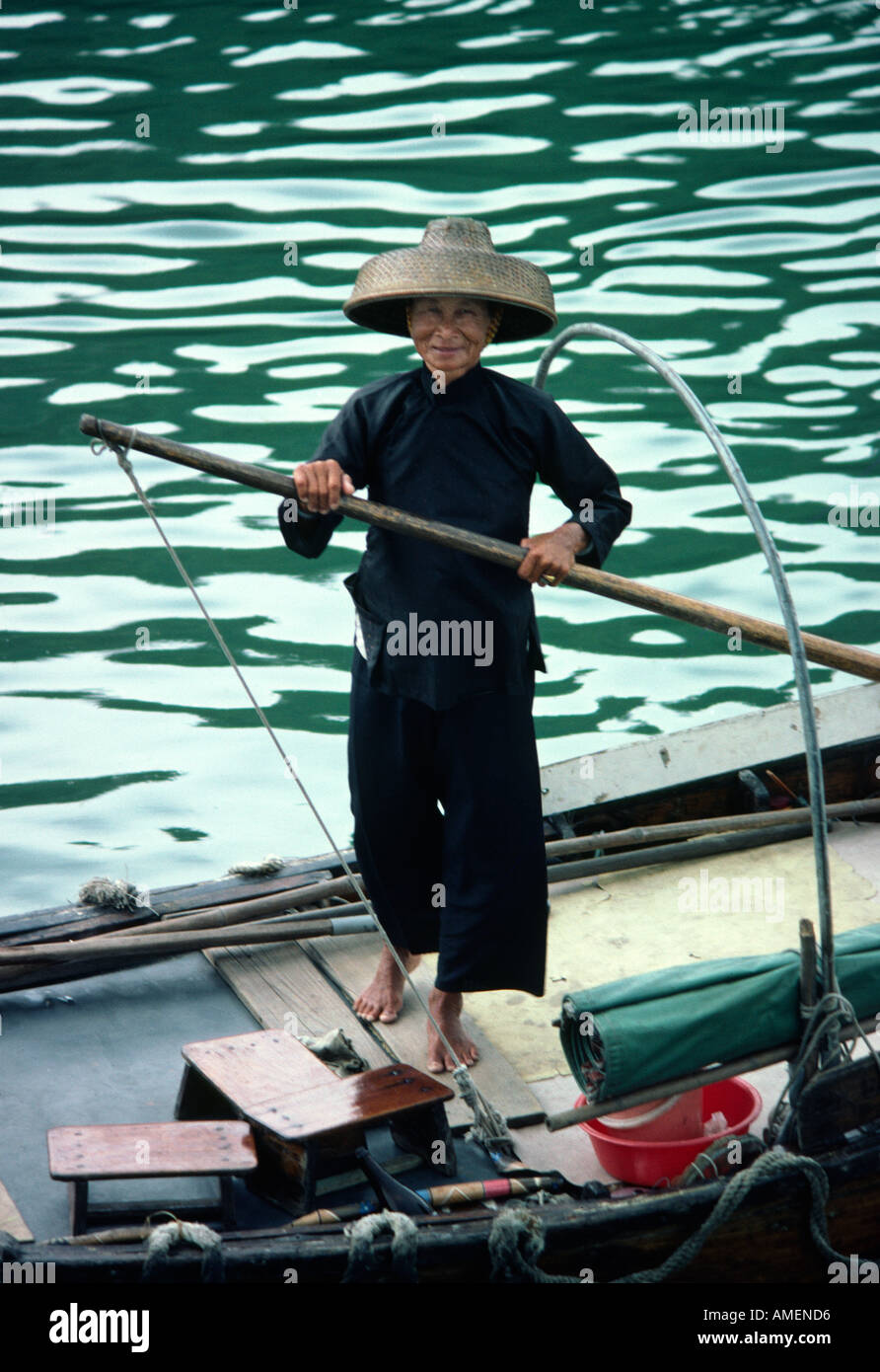 Barca lady Aberdeen Hong Kong Foto Stock