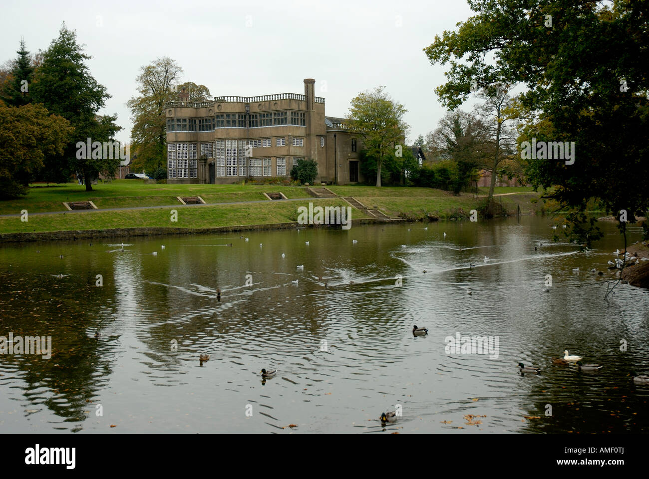 Astley Hall, Chorley Foto Stock