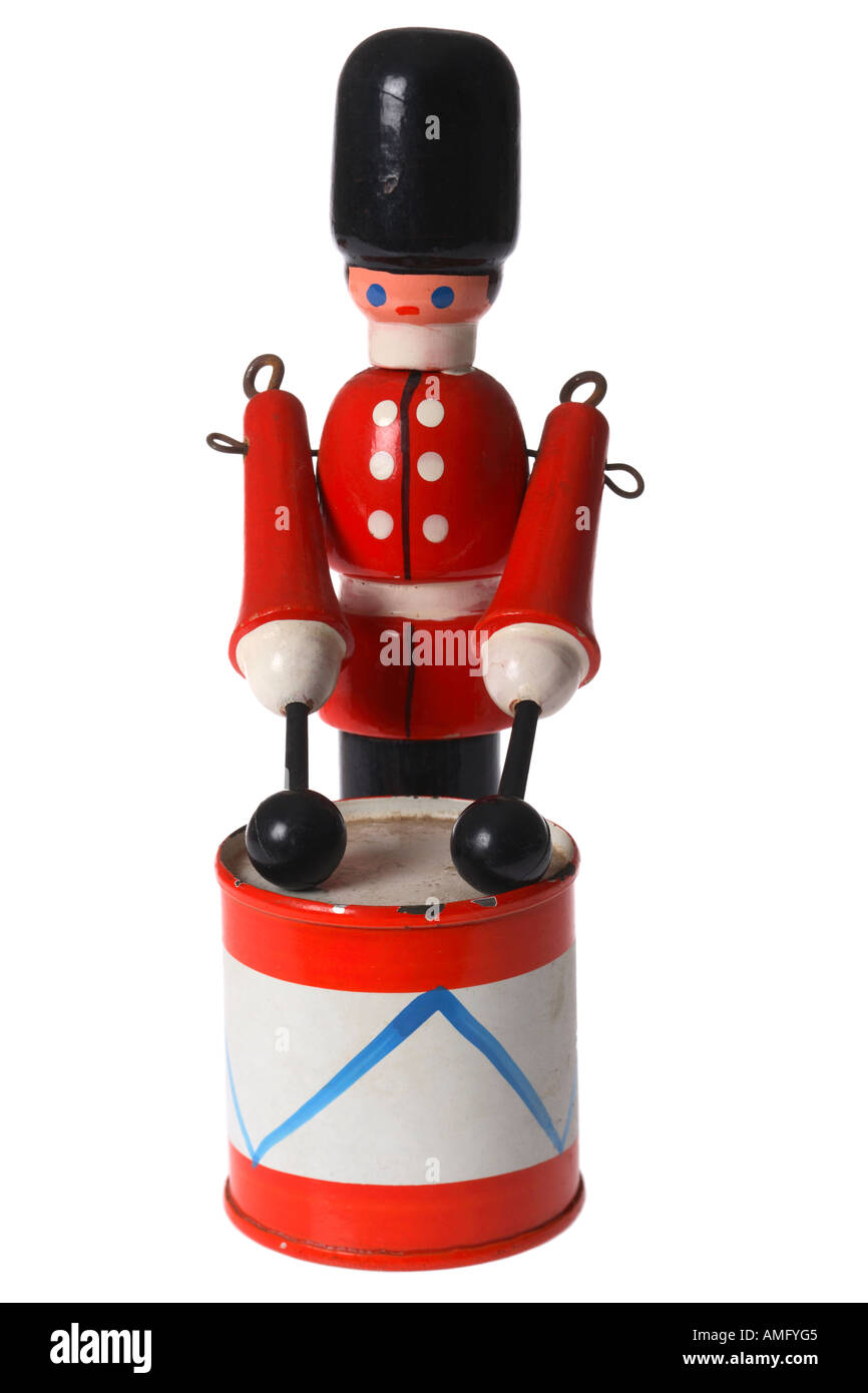 Vintage soldato giocattolo Foto Stock