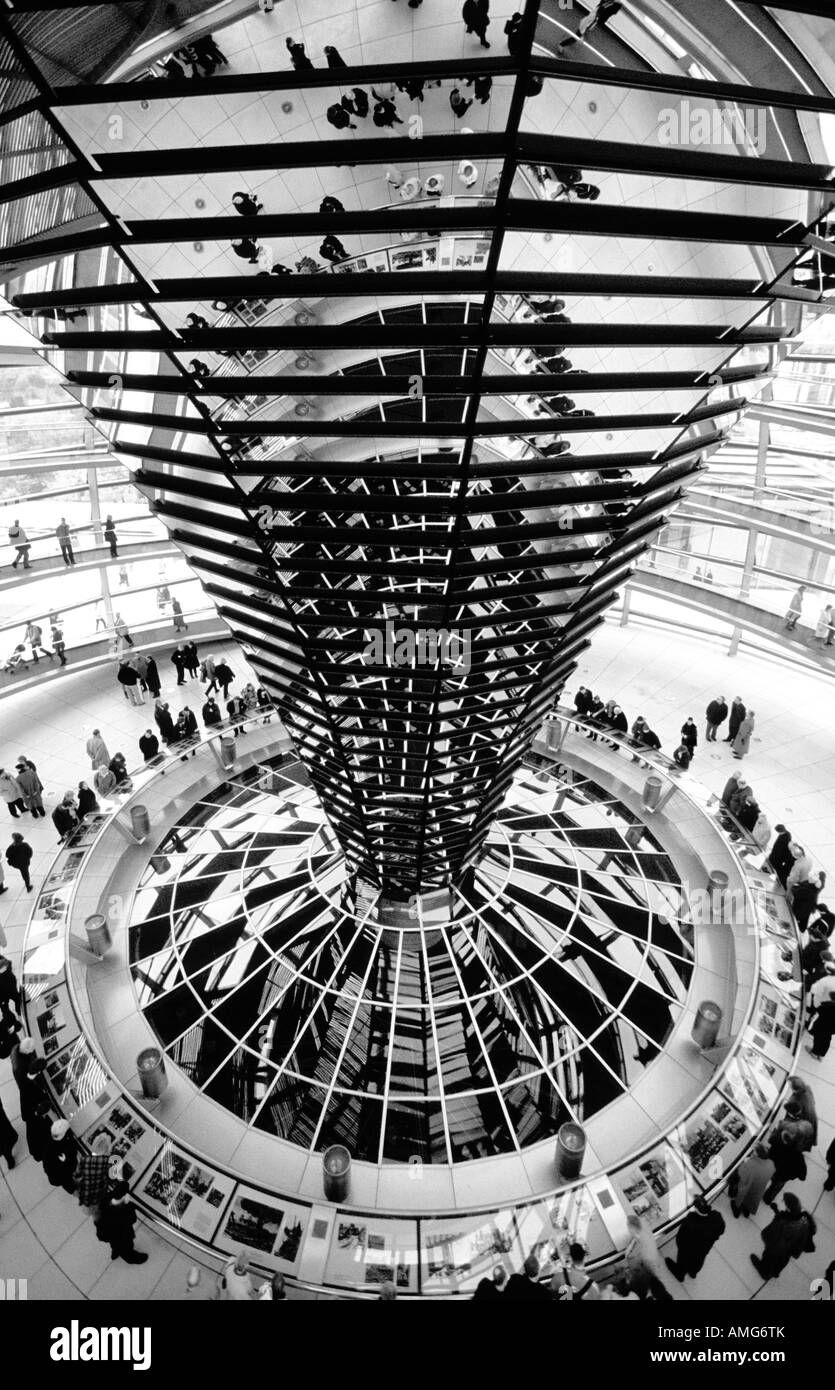 Bundestag da Sir Norman Foster Foto Stock