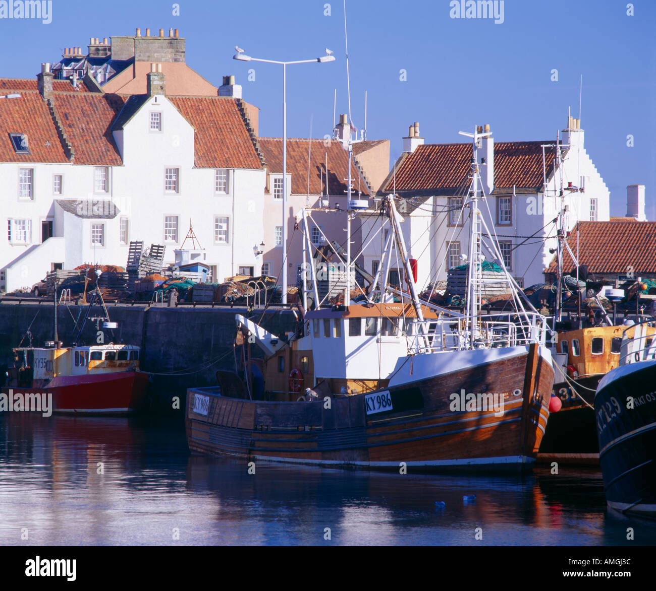 Il Gyles, Pittenweem Harbour, East Neuk di Fife, Fife, Scozia, Regno Unito Foto Stock