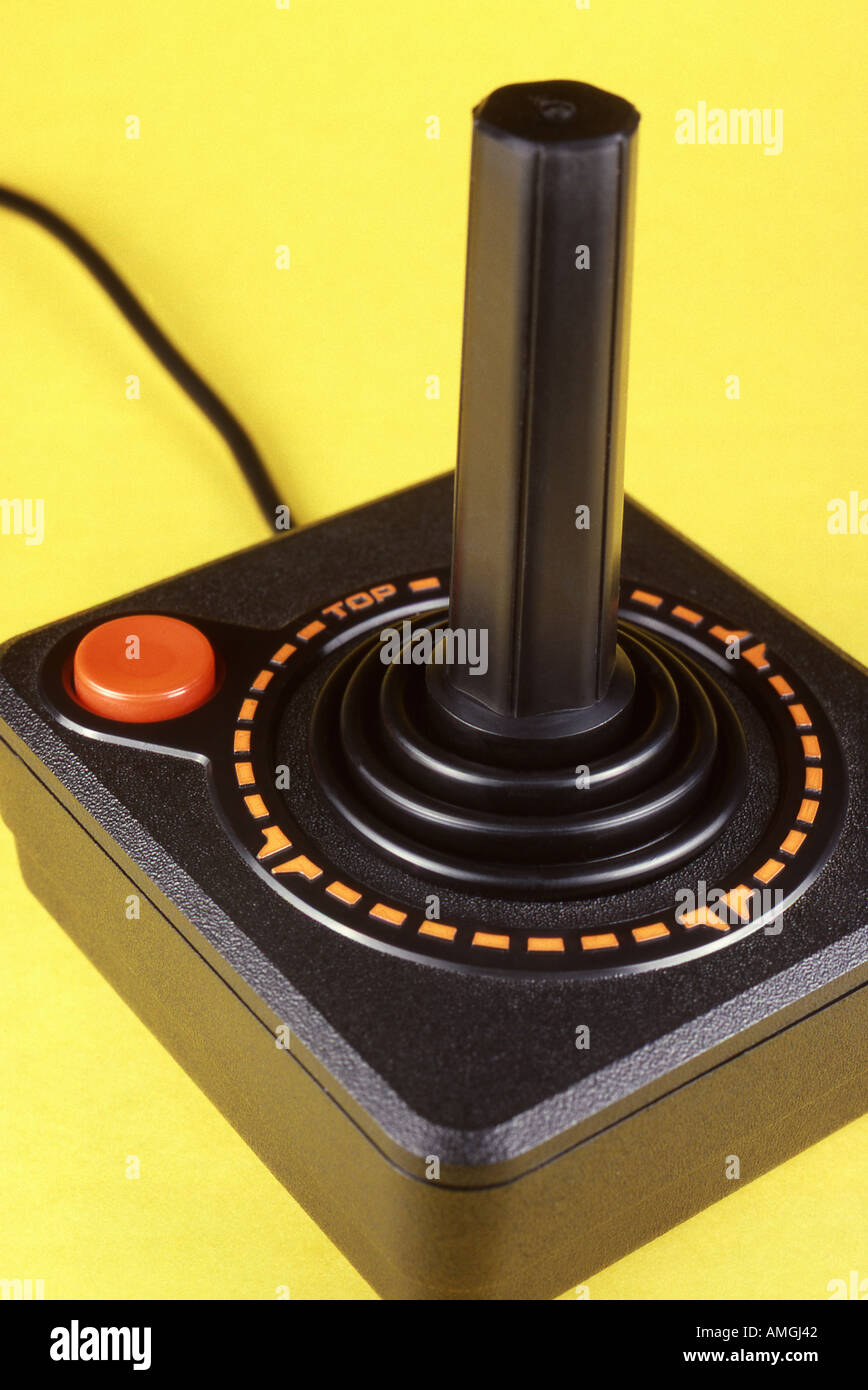 Joystick Atari circa 1980 Foto Stock