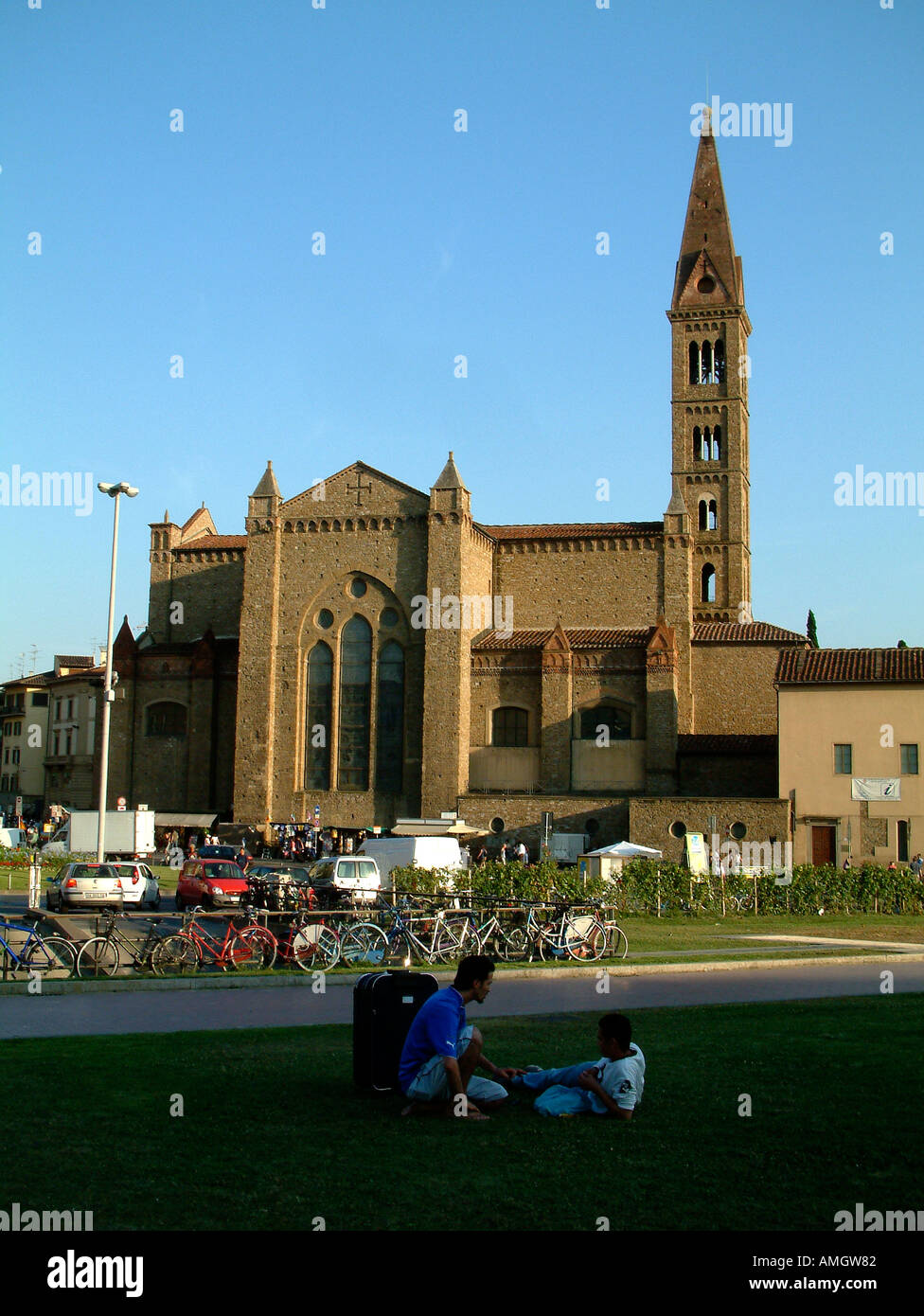 Chiesa di Santa Maria Novella a Firenze Italia Foto Stock