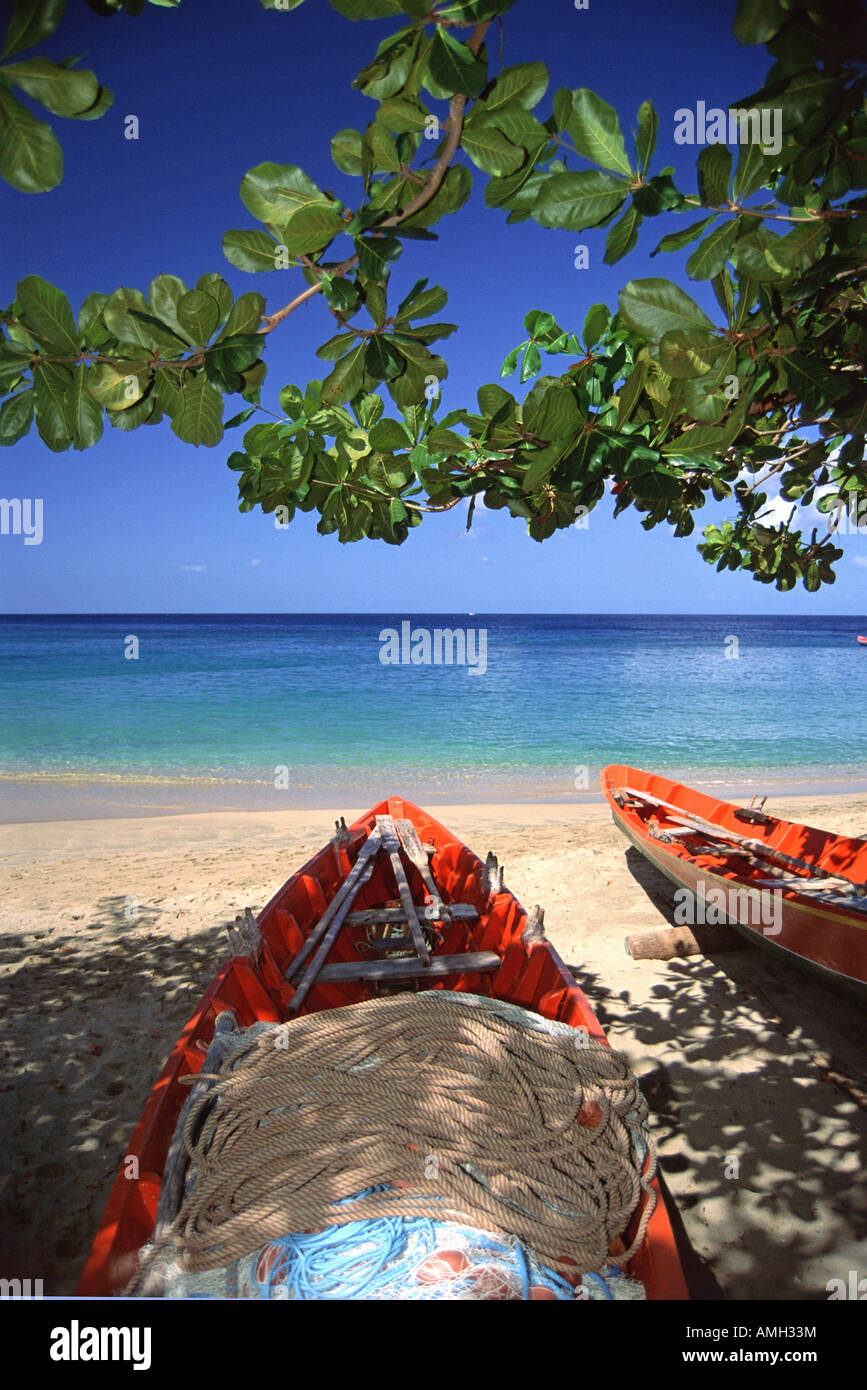 Francia, Martinica (Indie occidentali francesi), Anse Dufour Foto Stock
