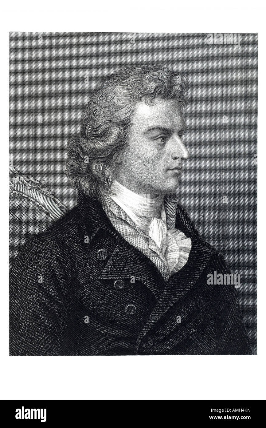Johann Christoph Friedrich von Schiller drammaturgo tedesco 1759 1805 poeta tedesco il drammaturgo filosofo e storico Weimar Classi Foto Stock