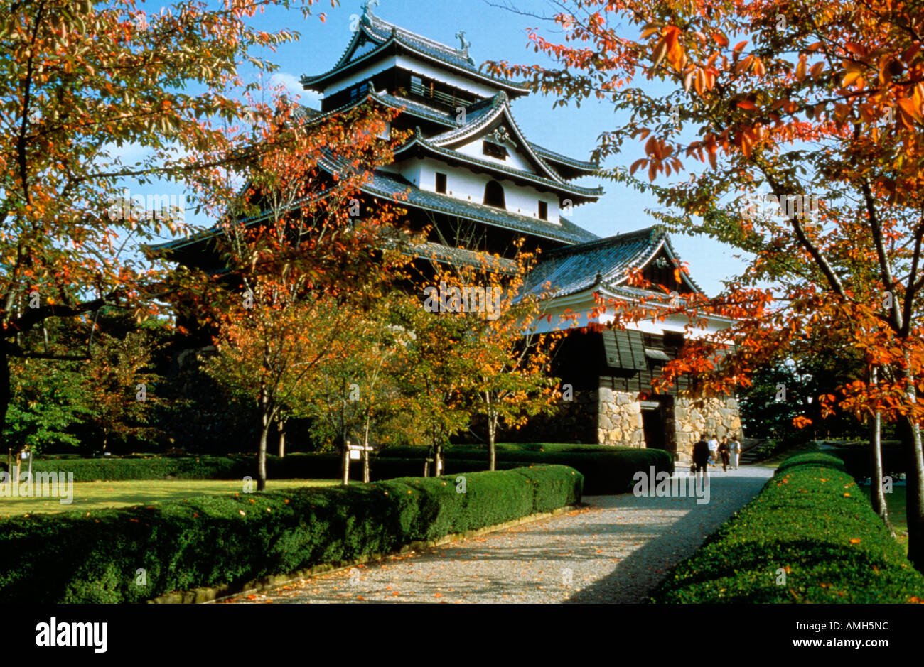 Giappone, Matsue, Matsue-jo (1611) Foto Stock