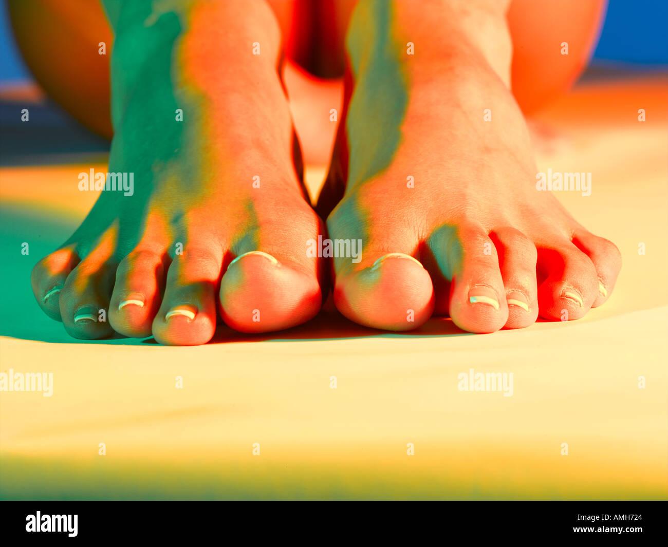 Anatomia dell'unghia del piede immagini e fotografie stock ad alta