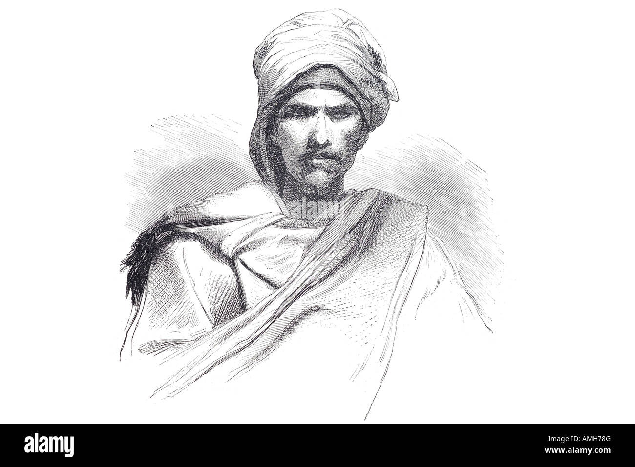 1860 bedaween sinai deserto beduina-dimora araba pastoralist nomadi tribù nomadi del Sahara occidentale Sinai del deserto del Negev deserto Arabico Co Foto Stock